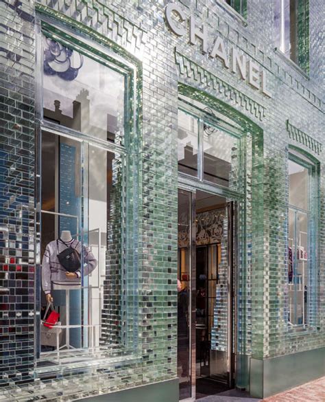 chanel store glass bricks|hermes glass brick.